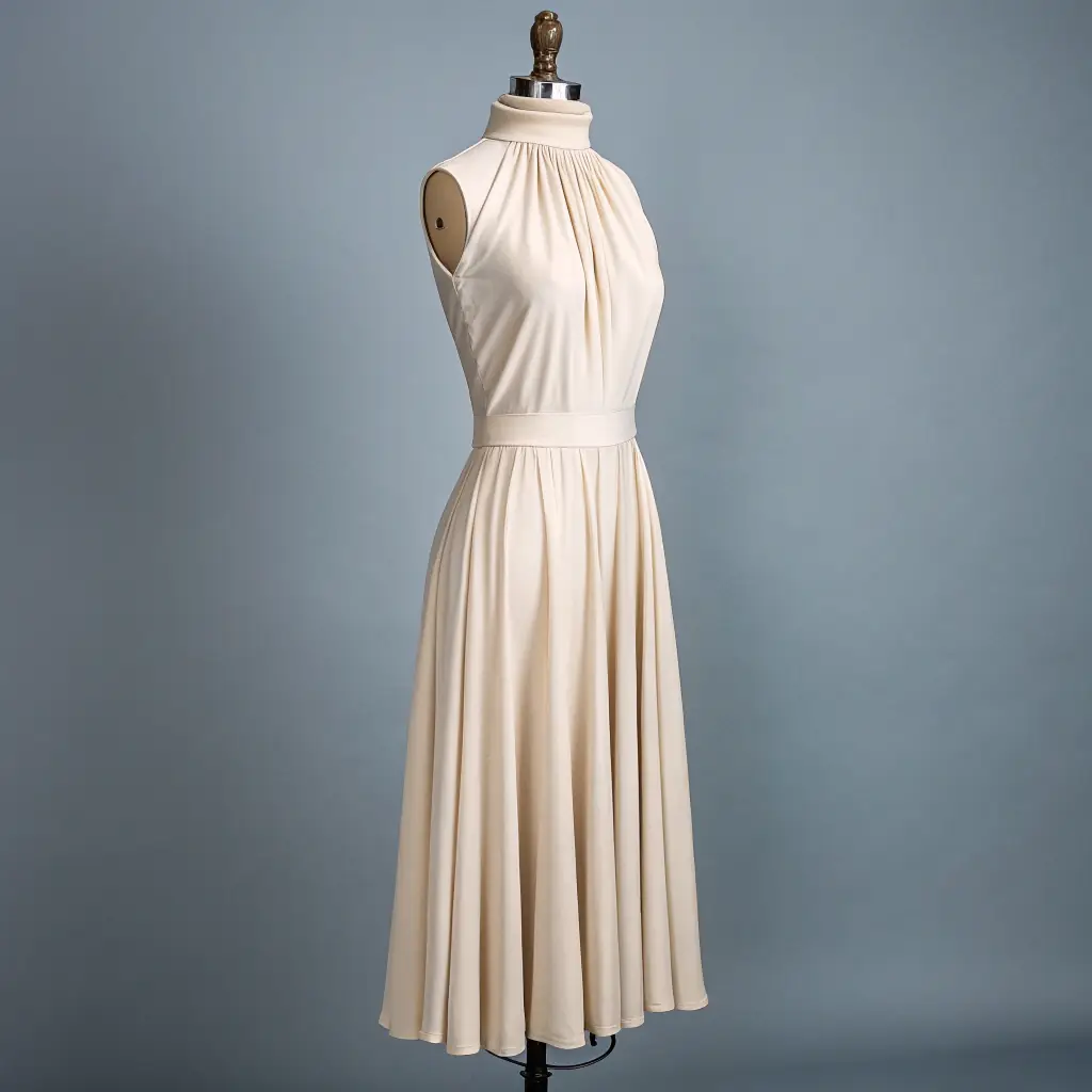 Maison De Grace Silk Slip Dress