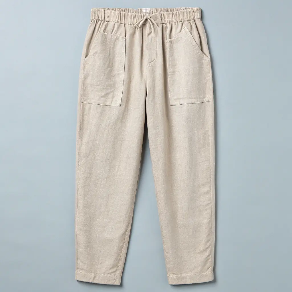 Relaxed Linen Joggers