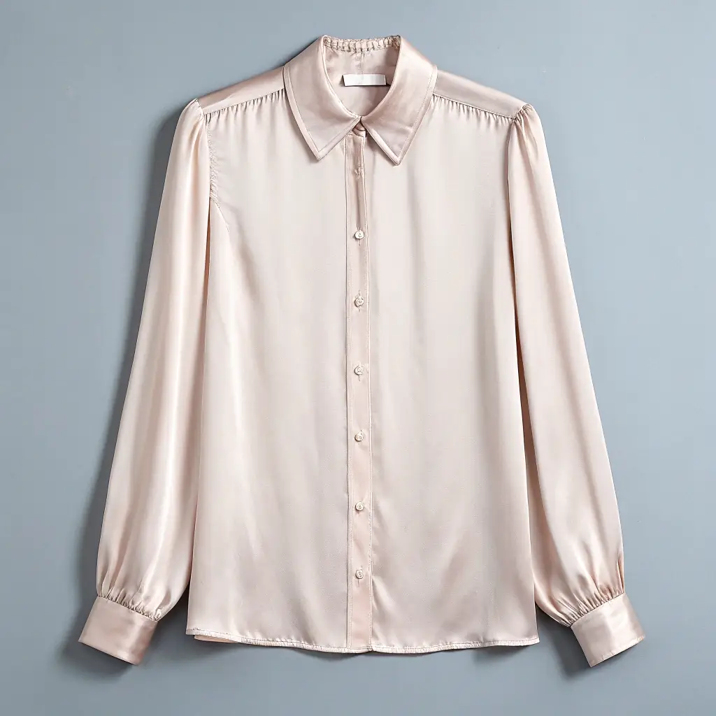 Neutral Tone Oversized Blouse