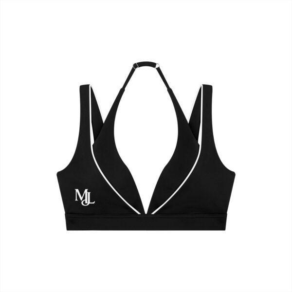Élan Sculpt Halter Bra – Women’s Yoga & Workout Top